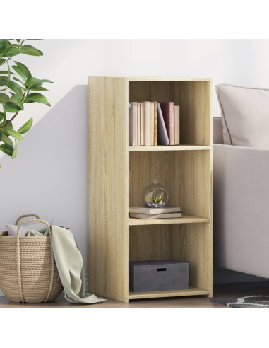 Credenza Rovere Sonoma 40x41x93 cm in Legno Multistrato