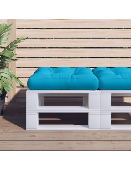 Cuscino per Pallet Blu in Tessuto