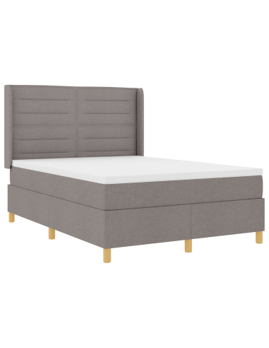 Letto a molle con materasso Talpa 140 x 200 cm Tessuto