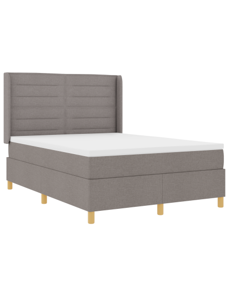 Letto a molle con materasso Talpa 140 x 200 cm Tessuto