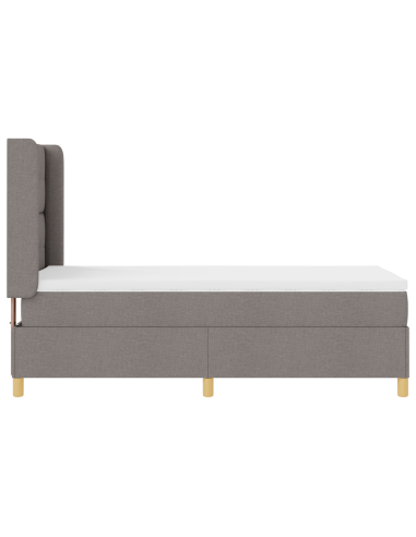 Letto a molle con materasso Talpa 140 x 200 cm Tessuto