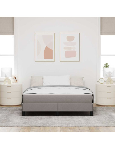 Letto a molle con materasso Talpa 140 x 190 cm Tessuto