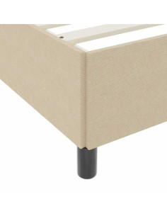 Struttura del letto Grigio Verde Chiaro 120 x 190 cm Tessuto 2