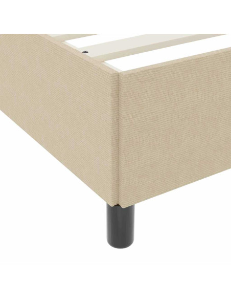 Struttura del letto Grigio Verde Chiaro 120 x 190 cm Tessuto