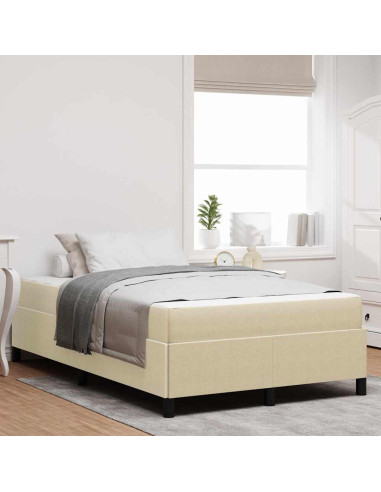 Struttura del letto Grigio Verde Chiaro 120 x 190 cm Tessuto