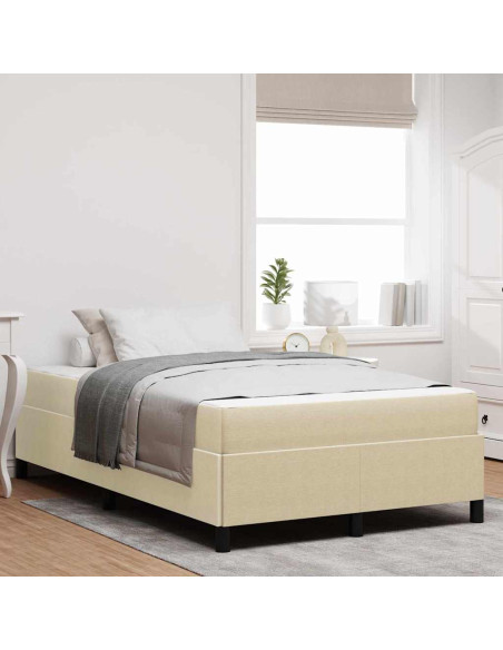 Struttura del letto Grigio Verde Chiaro 120 x 190 cm Tessuto
