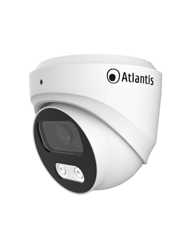 VIDEOCAMERA ATLANTIS ULTRAPLEX A11-U810A-DP IP PoE DOME 8Mpx 3872x2180 20fps H.264/265 1/2.7" CMOS 2x IR Array led 10m OUTDOOR