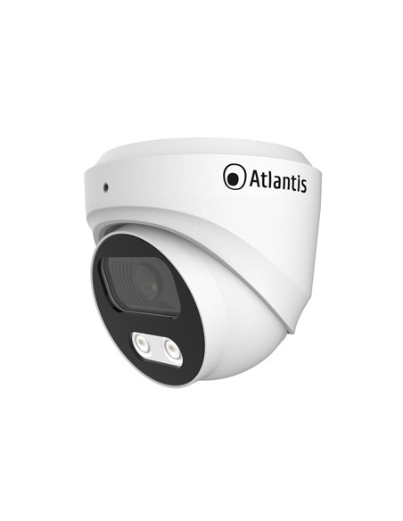 VIDEOCAMERA ATLANTIS ULTRAPLEX A11-U810A-DP IP PoE DOME 8Mpx 3872x2180 20fps H.264/265 1/2.7" CMOS 2x IR Array led 10m OUTDOOR