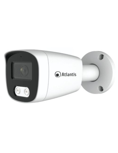 VIDEOCAMERA ATLANTIS ULTRAPLEX A11-U827S-BP IP PoE Bullet 8Mpx 3840x2160 25fps H.264/265 1/2.8" CMOS IR 2 led 15m