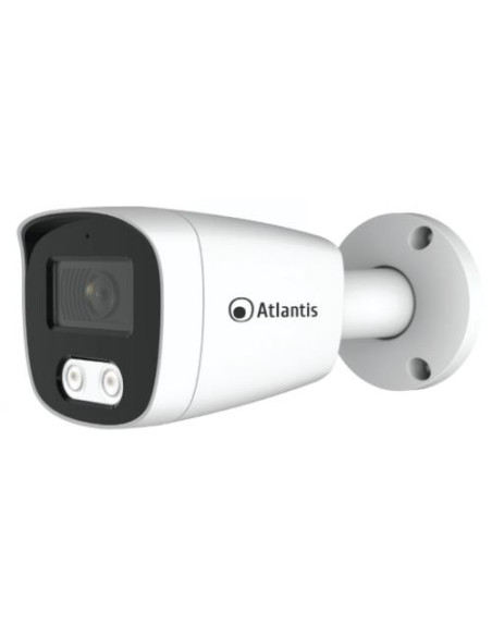 VIDEOCAMERA ATLANTIS ULTRAPLEX A11-U827S-BP IP PoE Bullet 8Mpx 3840x2160 25fps H.264/265 1/2.8" CMOS IR 2 led 15m