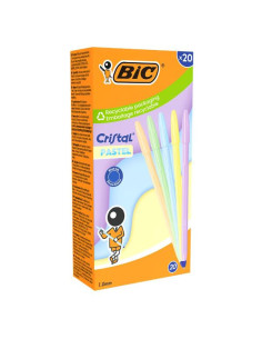 CF20 SFERA CRISTAL PASTEL BLU 1MM