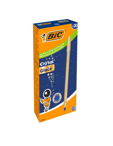 CF20 SFERA BIC CRISTAL GLANCE BLU