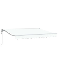 Tettuccio Elettrico Retrattile Bianco 3,5 x 2,5 m