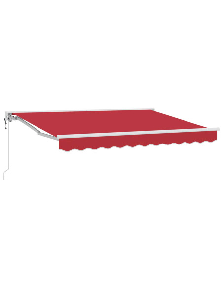 Tettuccio Elettrico Retrattile Rosso 3 x 2,5 m
