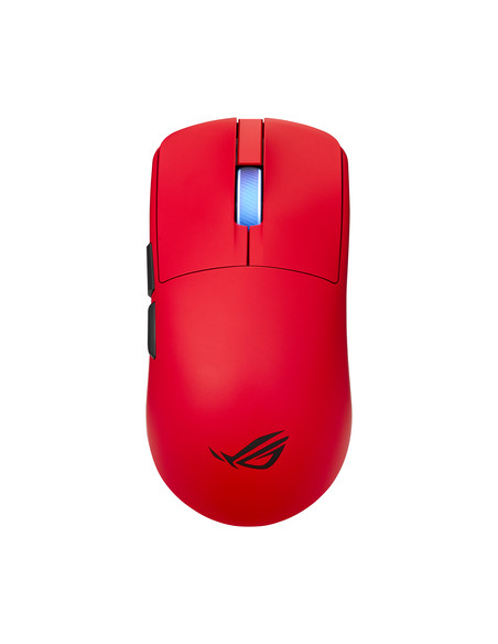 ASUS ROG Harpe II Ace RED mouse Gaming Mano destra RF Wireless + Bluetooth + USB Type-A Ottico 42000 DPI