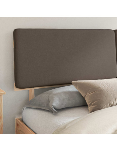 Letto con Testiera Rivestita Talpa 180 x 200 cm Pino massello
