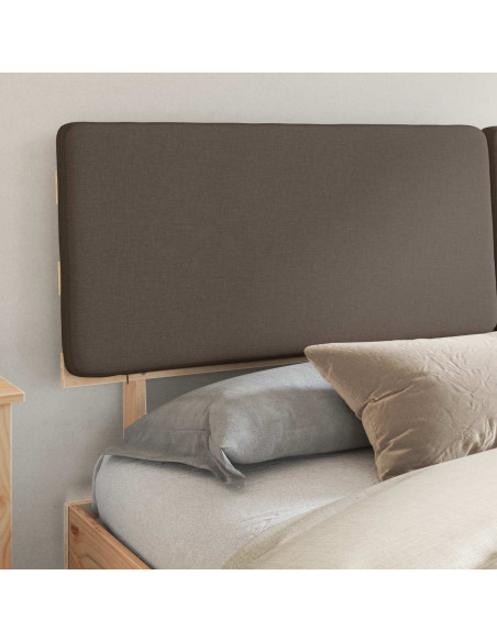 Letto con Testiera Rivestita Talpa 180 x 200 cm Pino massello