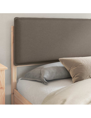 Letto con Testiera Rivestita Talpa 200 x 200 cm Pino massello