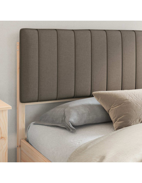 Letto con Testiera Rivestita Talpa 180 x 200 cm Pino massello
