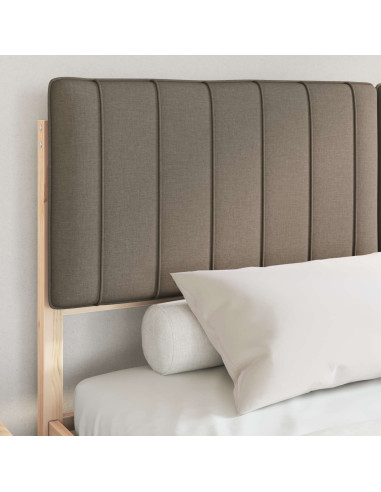 Letto con Testiera Rivestita Talpa 160 x 200 cm Pino massello