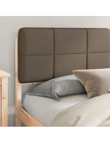 Letto con Testiera Rivestita Talpa 200 x 200 cm Pino massello