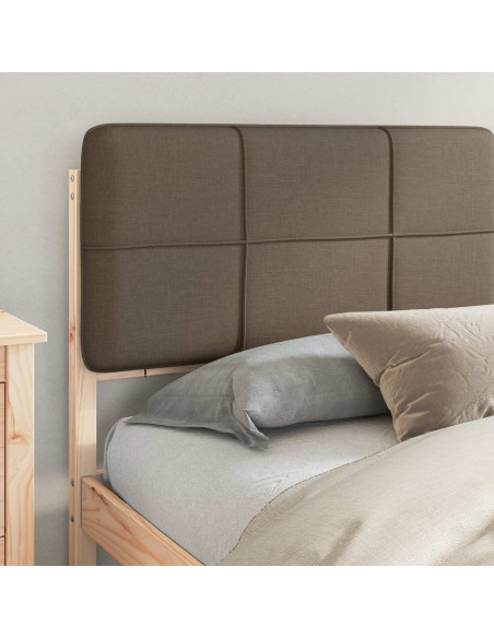 Letto con Testiera Rivestita Talpa 200 x 200 cm Pino massello