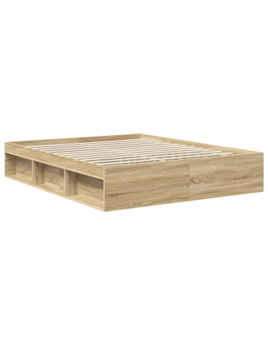 Struttura del letto Sonoma 160 x 200 cm Legno multistrato