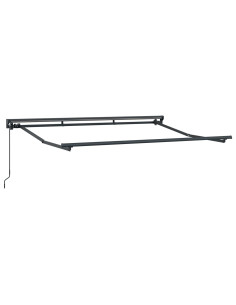 Telaio di tenda manuale Regolabile Antracite 2,5 x 2 m Acciaio
