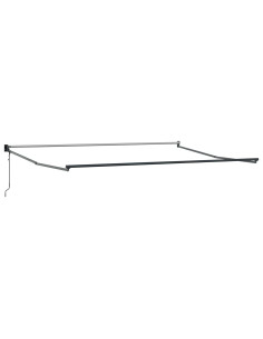 Struttura della tenda elettrica retrattile Antracite 4 x 2 m