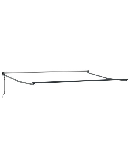 Struttura della tenda elettrica retrattile Antracite 4 x 2 m