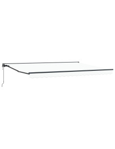 Tettuccio Elettrico Retrattile Bianco 4 × 3,5 m