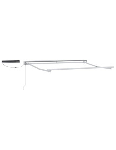 Struttura della tenda elettrica retrattile Bianco 3 x 2,5 m