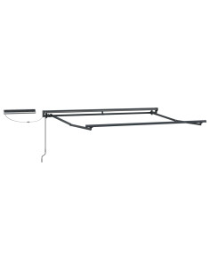 Struttura della tenda elettrica retrattile Antracite 3 x 2,5 m