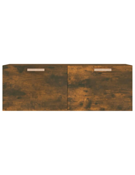 Mobile a Parete Rovere Fumo 100x36,5x35 cm in Legno Multistrato