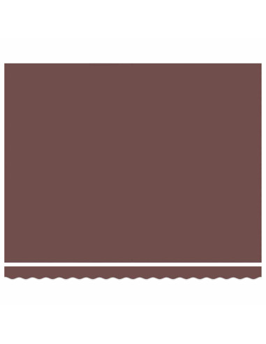 Tenda da Sole Retrattile Automatica con LED Marrone 400x300 cm