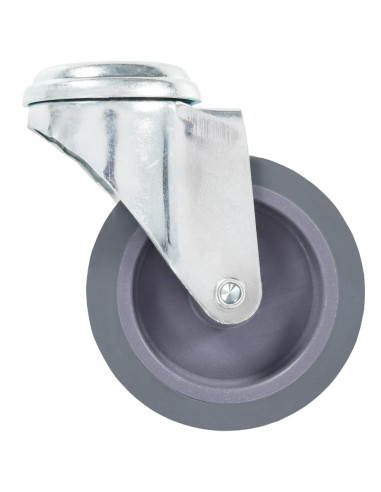 Ruote Girevoli con Foro per Bullone 16 pz 75 mm