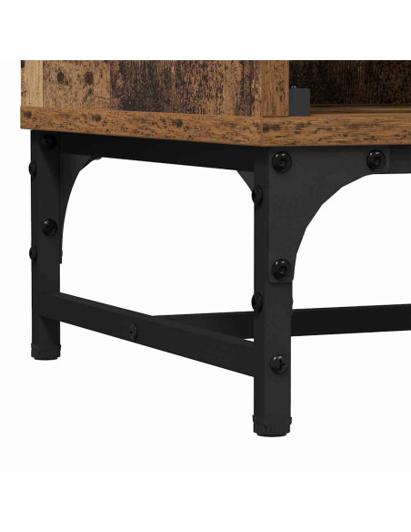 Credenza Legno vecchio 35 x 37 x 117 cm