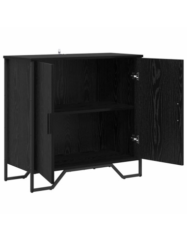 Credenza Rovere Nero 78 x 35 x 74.5 cm