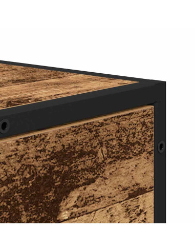 Credenza Legno vecchio 35.5 x 35 x 76 cm