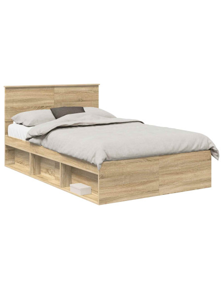 Struttura del letto Sonoma 120 x 200 cm Legno multistrato