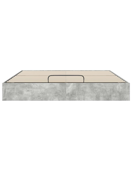 Letto ottomano Calcestruzzo 193 x 120 x 25 cm Truciolare