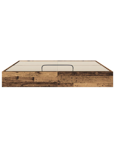 Letto ottomano Legno vecchio 193 x 120 x 25 cm Truciolare