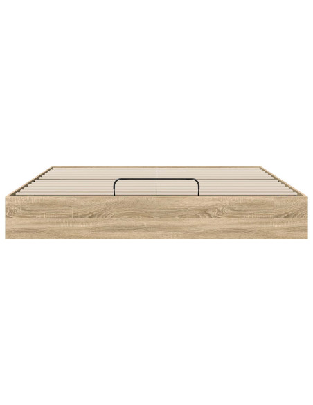Letto ottomano Rovere Sonoma 193 x 120 x 25 cm Truciolare