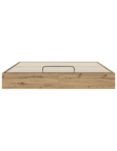 Letto ottomano Rovere Artigianale 193 x 120 x 25 cm Truciolare