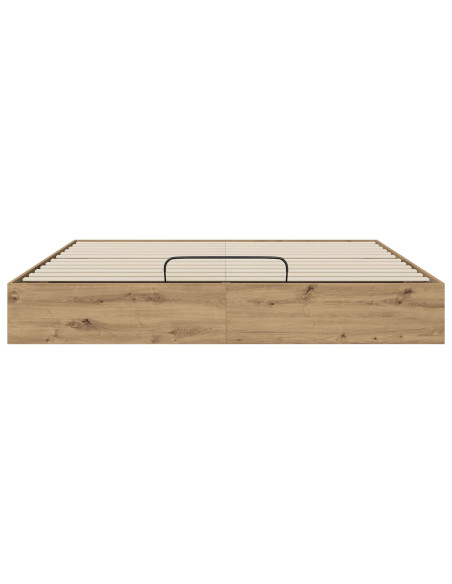 Letto ottomano Rovere Artigianale 193 x 120 x 25 cm Truciolare