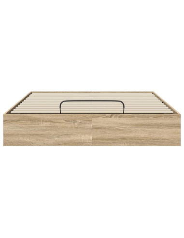 Letto ottomano Rovere Sonoma 193 x 120 x 25 cm Truciolare
