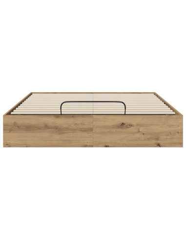 Letto ottomano Rovere artigianale 120 x 200 cm