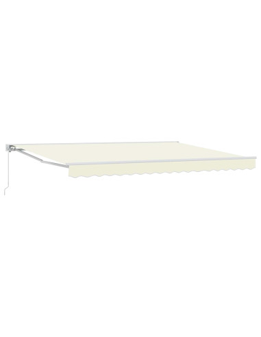 Tenda retrattile manuale Crema 5 x 3 m