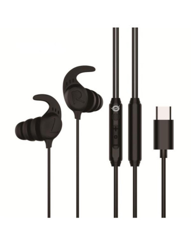 AURICOLARI IN EAR USB-C BLACK