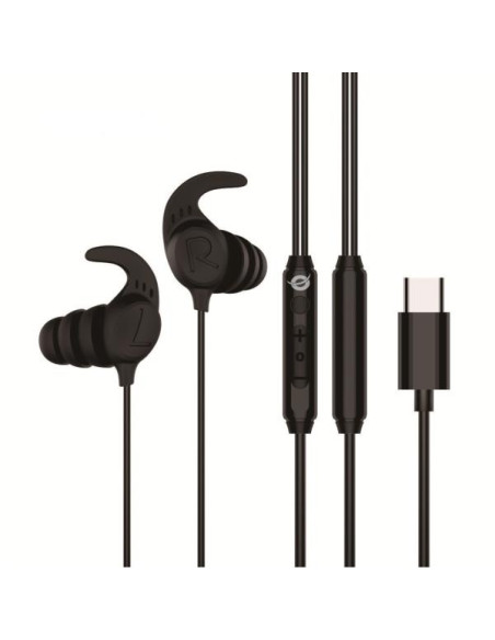 AURICOLARI IN EAR USB-C BLACK